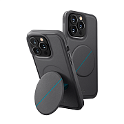 Чехол Uniq Novo с MagSafe для iPhone 14 Pro, серый UNIPS-1