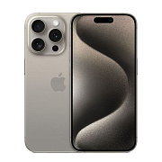 Смартфон Apple iPhone 15 Pro 128 ГБ, Dual nano SIM, натуральный титан IP15-128sim