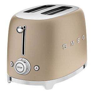 Тостер Smeg TSF01WHEU, шампань TSF01CHMEU