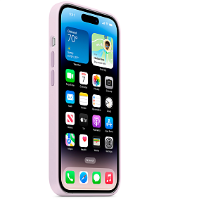 Чехол Silicone Case с MagSafe для iPhone 14 Pro Max, фиолетовый 80776