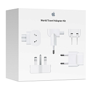 Дорожный комплект адаптеров Apple World Travel Adapter Kit, белый AWTA-WHT