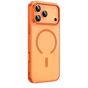 Чехол Keephone Skin Grip с MagSafe для iPhone 17 Pro Max, оранжевый KSG17PM-OR