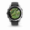 Смарт-часы Garmin Fenix E AMOLED Slate Gray with Black Silicone Band 010-03025-01