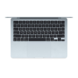 Ноутбук Apple MacBook Air 13.6" 2025, M4 10-CPU/10-GPU, RAM 32 ГБ, SSD 1 ТБ, голубой|blue, Для других стран MAM4-3002