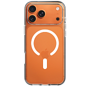 Чехол WiWU iShield Pro с MagSafe для iPhone 17 Pro Max, прозрачный WSP17PM-CL