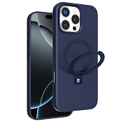 Чехол Levelo Iris Pro с MagSafe 120° для iPhone 16 Pro Max, синий LVIP16PM-BL