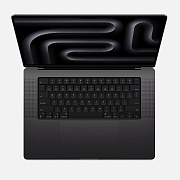 Ноутбук Apple MacBook Pro 16" 2024, M4 Pro 14-CPU/20-GPU, RAM 24 ГБ, SSD 512 ГБ, чёрный космос|space black MP4P-7