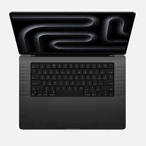 Ноутбук Apple MacBook Pro 16" 2024, M4 Pro 14-CPU/20-GPU, RAM 24 ГБ, SSD 512 ГБ, чёрный космос|space black, Без гравировки MP4P-7