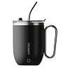 Термокружка с автоперемешиванием Lepresso Sip Spin, черный LPCFFASM0073BK