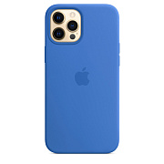 Чехол Silicone Case для iPhone 12 Pro Max, синий 2008