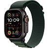 Apple Watch Ultra 2 49mm Black Titanium Case Dark Green Alpine Loop S, Для других стран AWUB2-2S