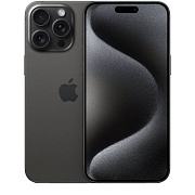 Смартфон Apple iPhone 15 Pro Max 256 ГБ, Dual: nano SIM + eSIM, черный титан IP15MI-512