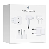Дорожный комплект адаптеров Apple World Travel Adapter Kit, белый AWTA-WHT