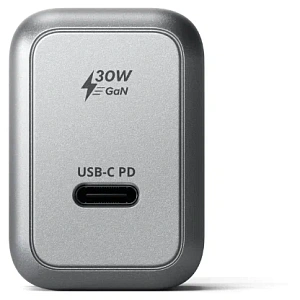 Сетевое зарядное устройство Satechi USB-C, 30 Вт, серый S30W-1