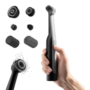 Беспроводная электрическая щетка для уборки HOTO Wand Spin Scrubber, 12 насадок HWCS12K