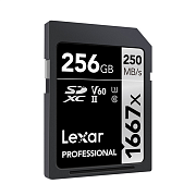 Карта памяти Lexar Professional 1667x SDXC™ UHS-II Card 256GB Silver LSD256CBNA1667