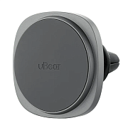 Автомобильное зарядное устройство uBear Way с MagSafe Qi2, 15 Вт, серый WL18GR15-ADM