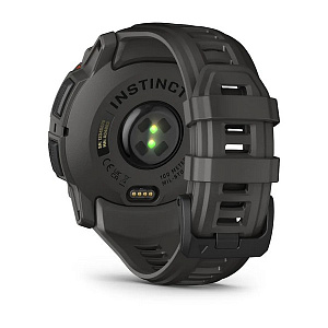 Спортивные часы Garmin Instinct 3 Solar 50 мм Black with Charcoal Band 010-02935-00