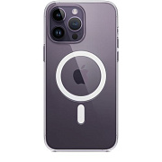 Чехол Clear Case с MagSafe для iPhone 14 Pro Max, силикон, прозрачный 8050