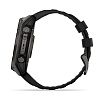 Смарт-часы Garmin Fenix 8 51 мм Solar Sapphire Carbon Gray DLC Titanium with Black/Pebble Gray Silicone 010-02907-11