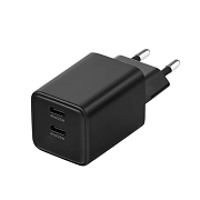 Сетевое зарядное устройство uBear Bridge, 45 Вт, черный WC32BLPD45-2C