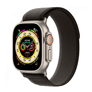 Умные часы Apple Watch Ultra 49 мм Titanium Case GPS + Cellular, титановый/черно-серый Trail Loop AWUT-1