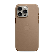 Чехол Apple FineWoven Case с MagSafe для iPhone 15 Pro, коричневый AFCMT-IP15P