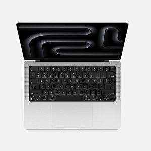 Ноутбук Apple MacBook Pro 14 2023, Apple M4 Pro, RAM 24 ГБ, SSD 512 ГБ, серебристый, Без гравировки, Б/У MP4P-512s