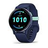 Умные часы Garmin Vivoactive 5 Metallic navy Aluminium bezel and silicone band 010-02862-12