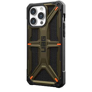 Чехол UAG Monarch Kevlar для iPhone 15 Pro Max, зеленый UMK15PM