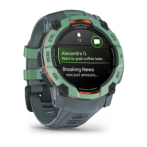 Спортивные часы Garmin Instinct 3 Amoled 50 мм Neo Tropic with Twilight Band 010-03020-01