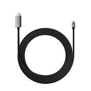 Кабель Satechi USB-C - HDMI 2.1, 2 м, черный ST-YH8KCM