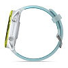 Спортивные часы Garmin Forerunner 570 47 мм Amp Yellow Aluminum with Translucent Whitestone/Turquoise Band 010-02971-01