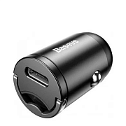 Автомобильное зарядное устройство Baseus Tiny Star Mini, 30 Вт, черный BTSM