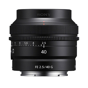 Объектив Sony FE 40mm f/2.5 G SYO-58