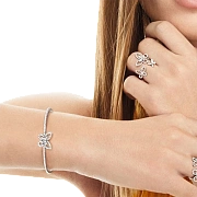Браслет Graff Butterfly Silhouette Bangle RGB500