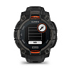 Спортивные часы Garmin Instinct 3 Solar 45 мм Black with Black Band 010-02934-00