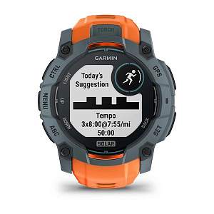 Спортивные часы Garmin Instinct 3 Solar 50 мм Twilight with Solstice Band 010-02935-01