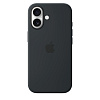 Чехол Apple Silicone Case с MagSafe для iPhone 17, черный ASC17-BK