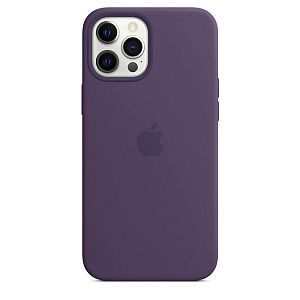 Чехол Silicone Case с MagSafe для iPhone 12 Pro Max, фиолетовый 1168