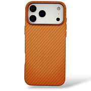 Чехол Luxo Life+ 600D с MagSafe для iPhone 17 Pro Max, оранжевый LLD17PM-OR