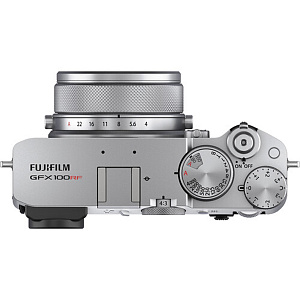 Фотоаппарат Fujifilm GFX100RF Silver, Русское меню FUJI-GFX100RFS