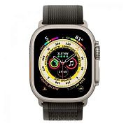 Умные часы Apple Watch Ultra 49 мм Titanium Case GPS + Cellular, титановый/черно-серый Trail Loop AWUT-1