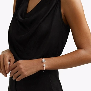 Браслет Graff Wild Flower Open Diamond Bangle RGB513