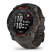 Спортивные часы Garmin Instinct 3 Solar 50 мм Black with Charcoal Band 010-02935-00
