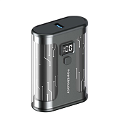 Внешний аккумулятор Powerology Crystalline, 10000 мАч, 35 Вт, черный PC35W-BK