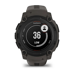 Спортивные часы Garmin Instinct E 40 мм Black with Charcoal Band 010-02932-00