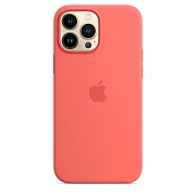 Чехол Silicone Case с MagSafe для iPhone 13 Pro Max, красный 1244