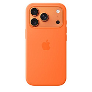 Чехол Apple Silicone Case с MagSafe для iPhone 17 Pro, оранжевый ASC17P-OR