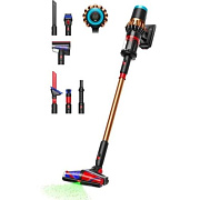 Беспроводной вертикальный пылесос Dyson V16 DS60 (SV53A) Piston Animal + Detail cleaning kit MatBlack/Copper 495948-01